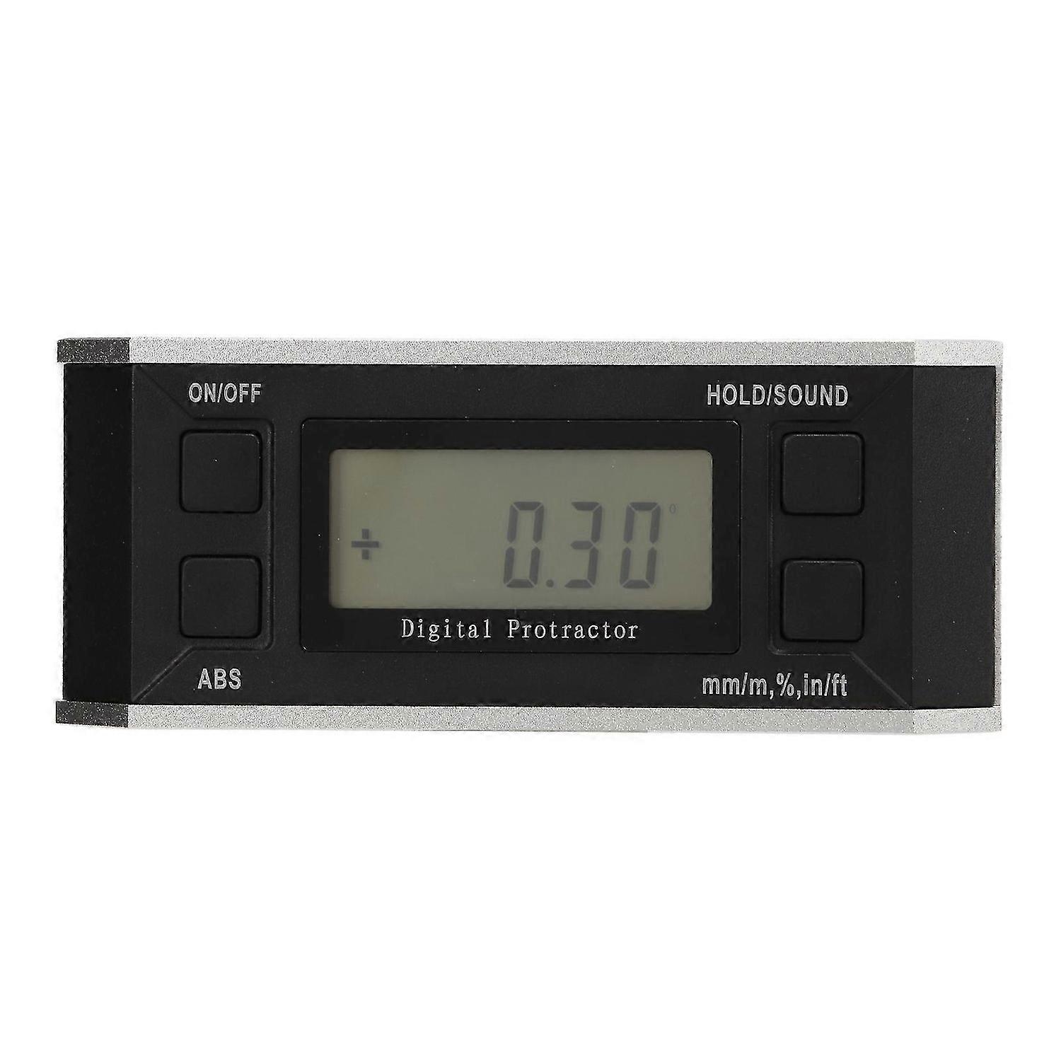 4x90 Digital Protractor LCD Electronic Inclinometer Angle Level Finder Level Angle Gauge Angle Measuring ToolNo Magnetic No Backlight