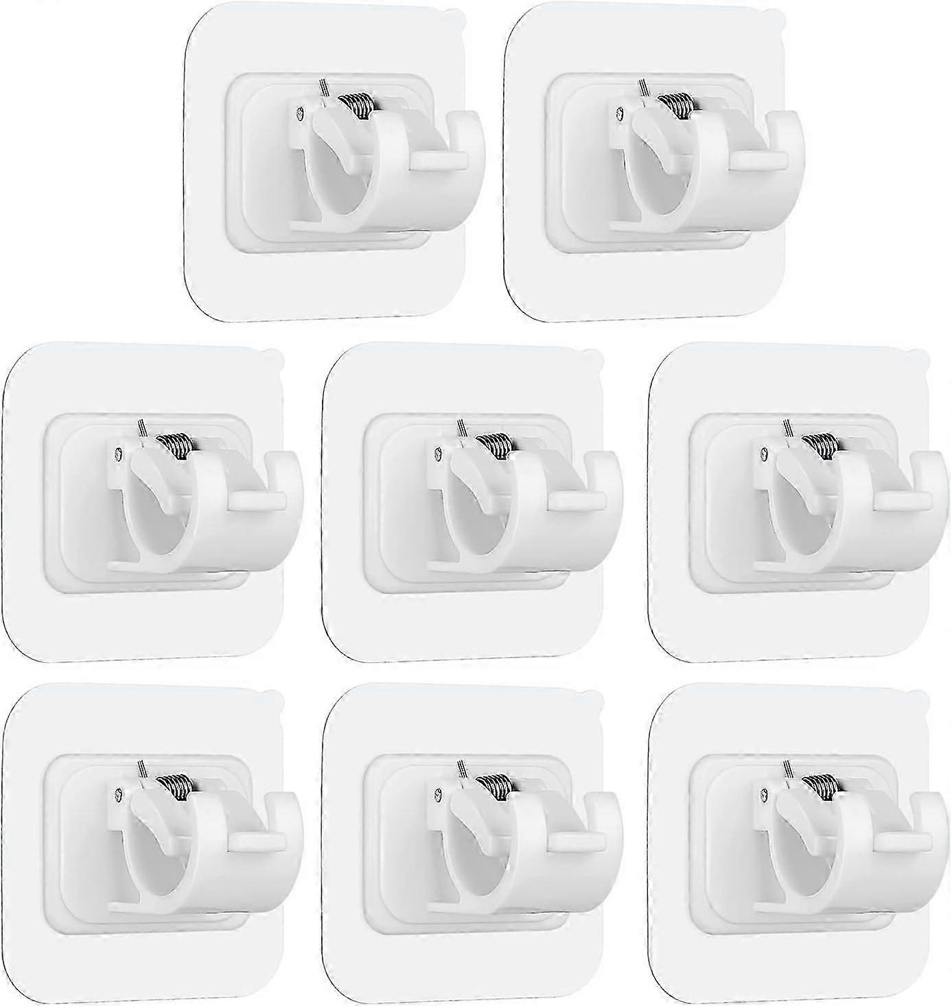 Drill Curtain Rod Brackets Self Adhesive Drapery Hooks