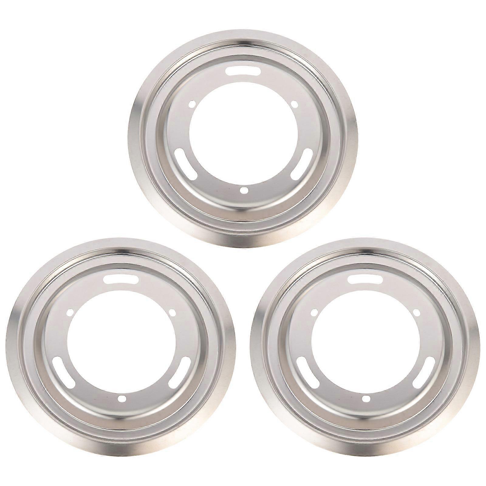 Uniform Heat Conduction Stove Burner Trays Simple Structure 3Pcs