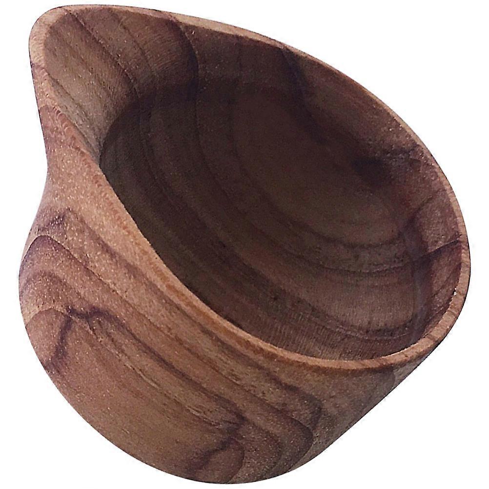 Wooden Mini Milk Pitcher Retro Look For Family And Friends Home Use 5X5CM 30ML 1Set