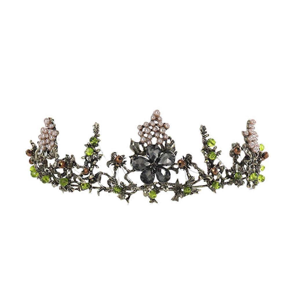 Retro Crown Multi Color for Women with Versatile Elegance in Decoration
