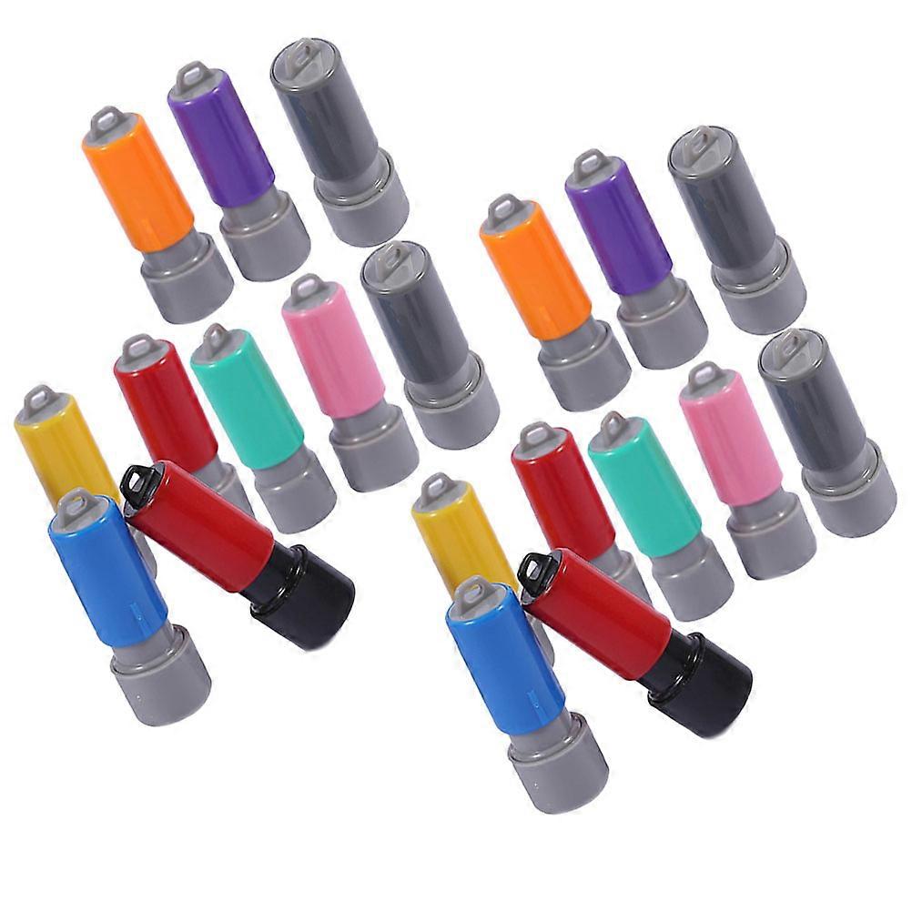Here's a polished and professional product description for your **20pcs Portable Round Stamp Cases**:
### π 20pcs Portable Round Stamp Cases β