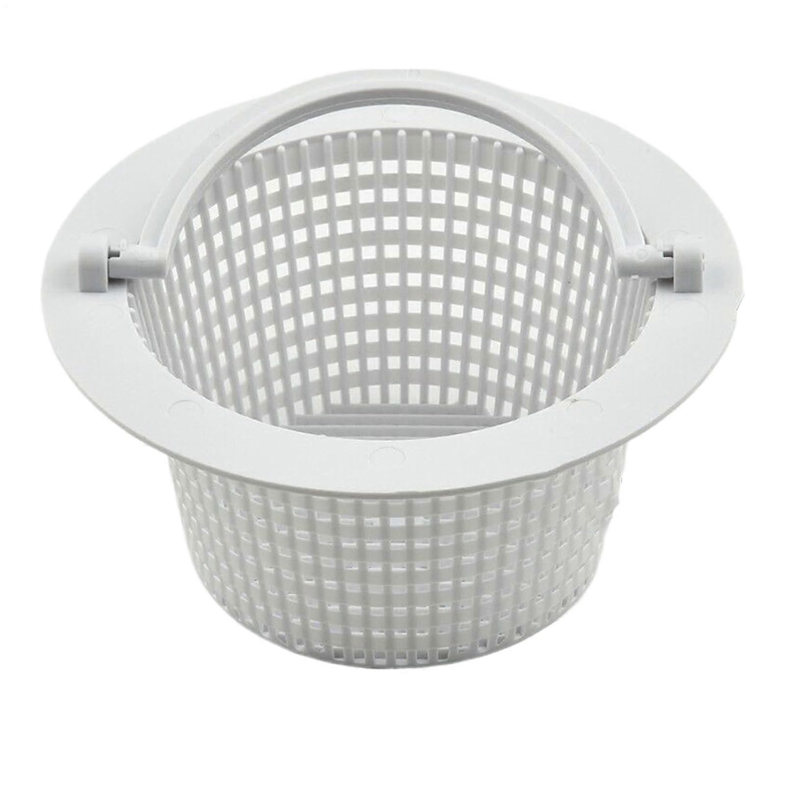 Pool Skimmer Basketball, Replacement Strainer with Handle, Sturdy Pool Cleaning Part