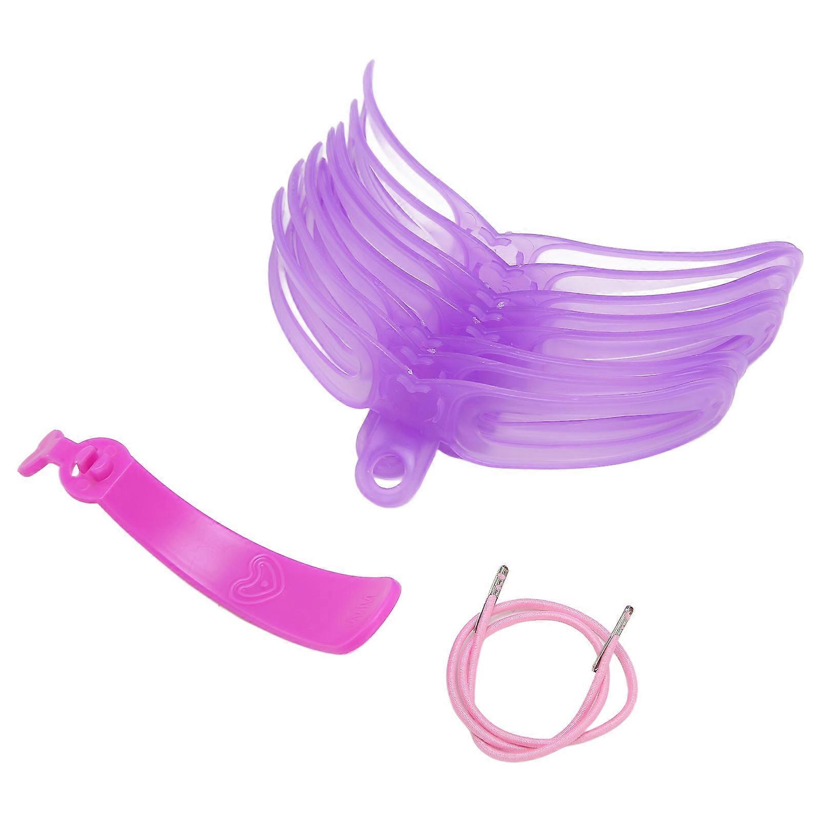 4 Set Eyebrow Stencil Tools 8 Styles Reusable Wearable Beginners Eyebrow Template with Strap