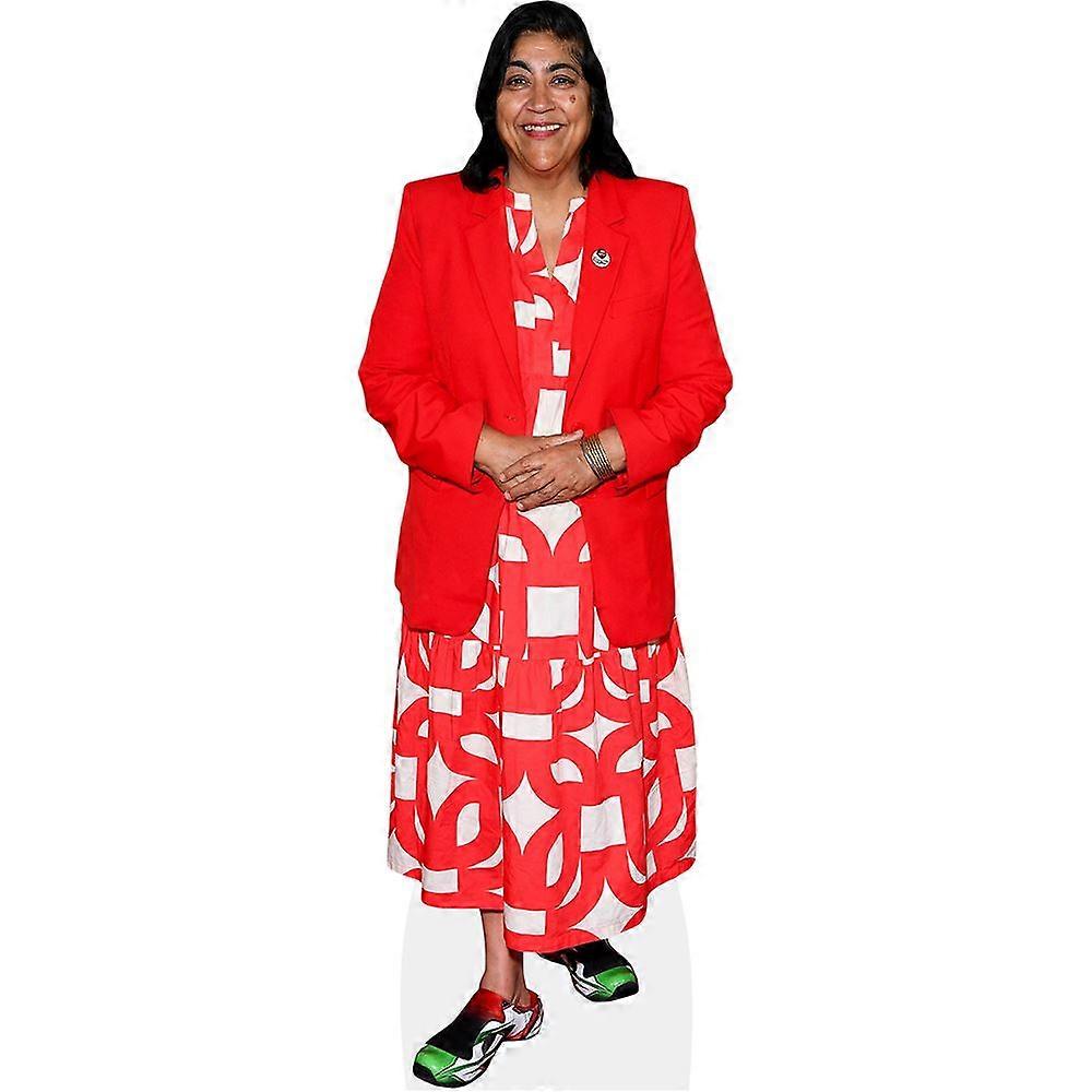 Gurinder Chadha (Red) Cardboard Cutout (lifesize OR mini size). Standee. Stand Up.