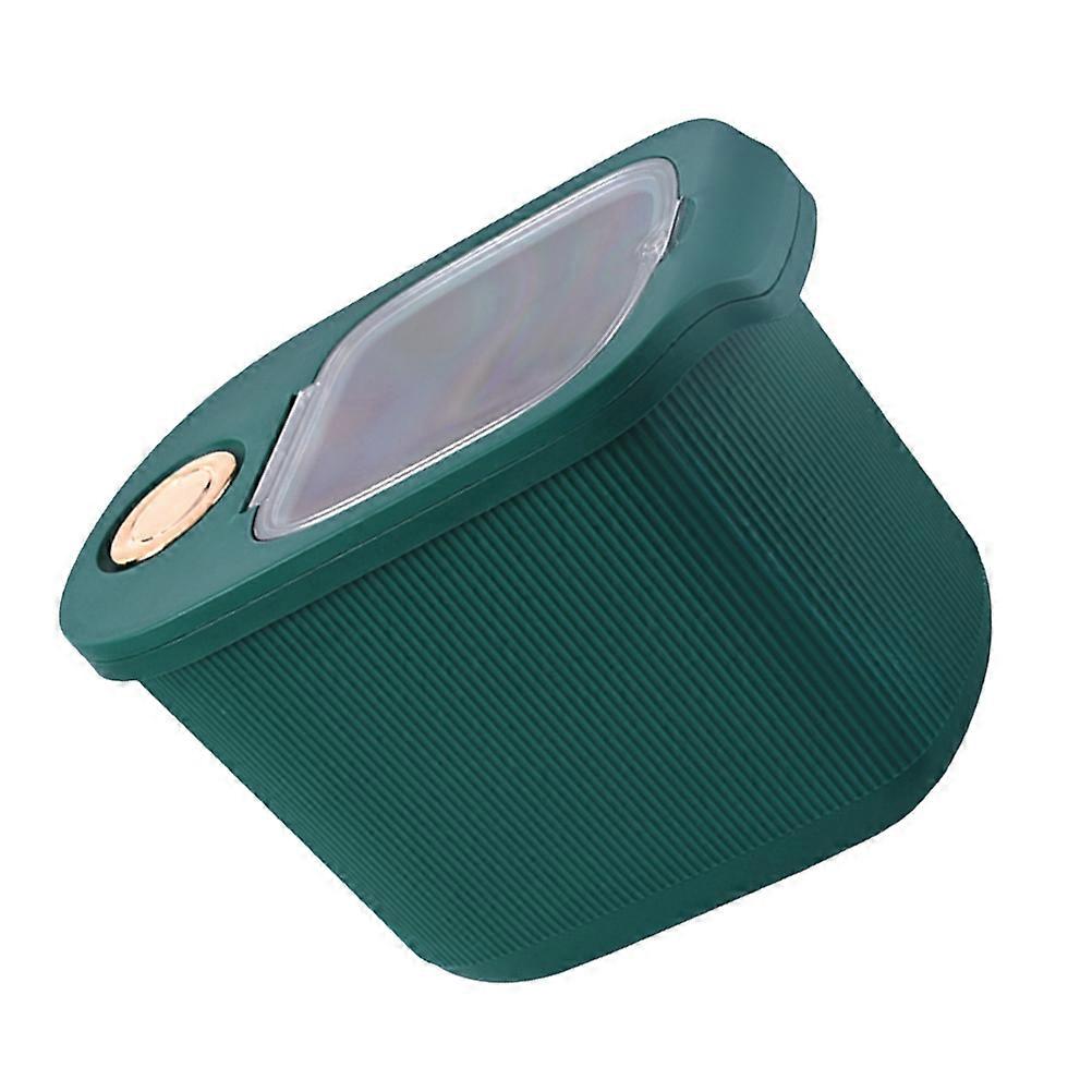 Rice Storage Container Moisture-Proof Rectangular Lid Design for Food .5X24.5CM 1Pcs