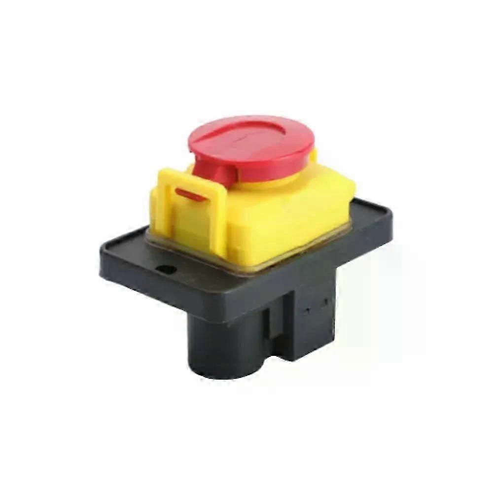 1PC CK31 7 pins 400VAC 3 phase magnetic self-locking switch 3 phase start button cutting machine switch