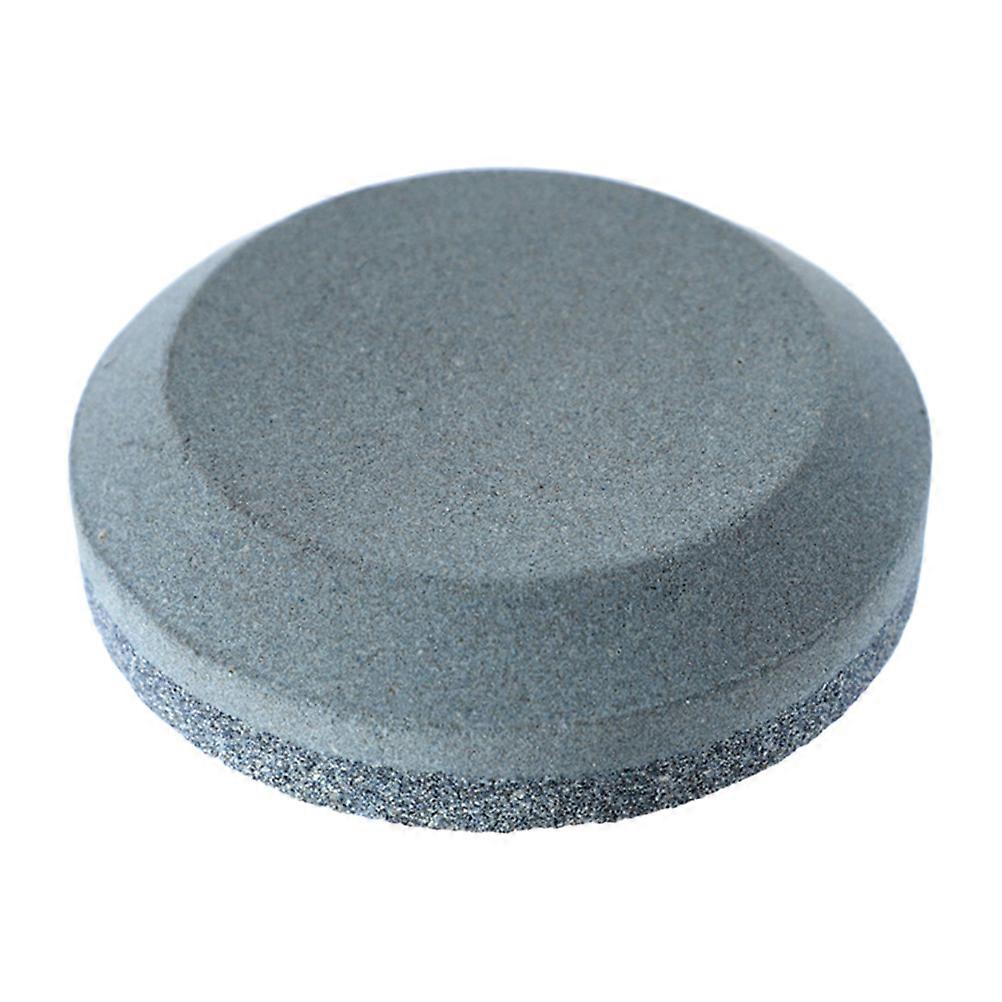 Norton Sharpening Stone Round Double-Sided Sharpening Stone Campers 7.6X7.6cm Grinding 1Pack