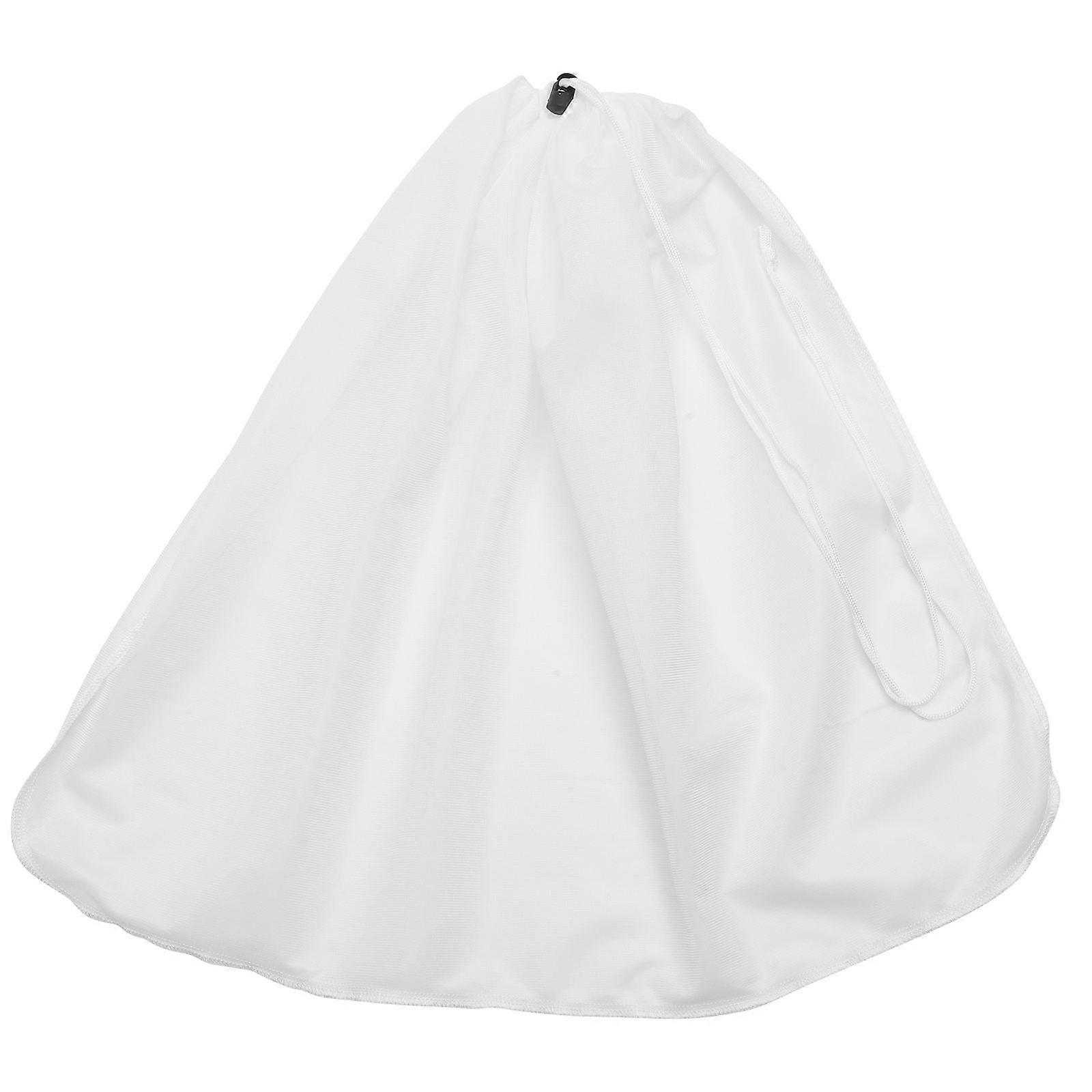 Juice Strainer Bag Reusable Polyester For Home 66X56CM White Fine Mesh Filtering 1Set