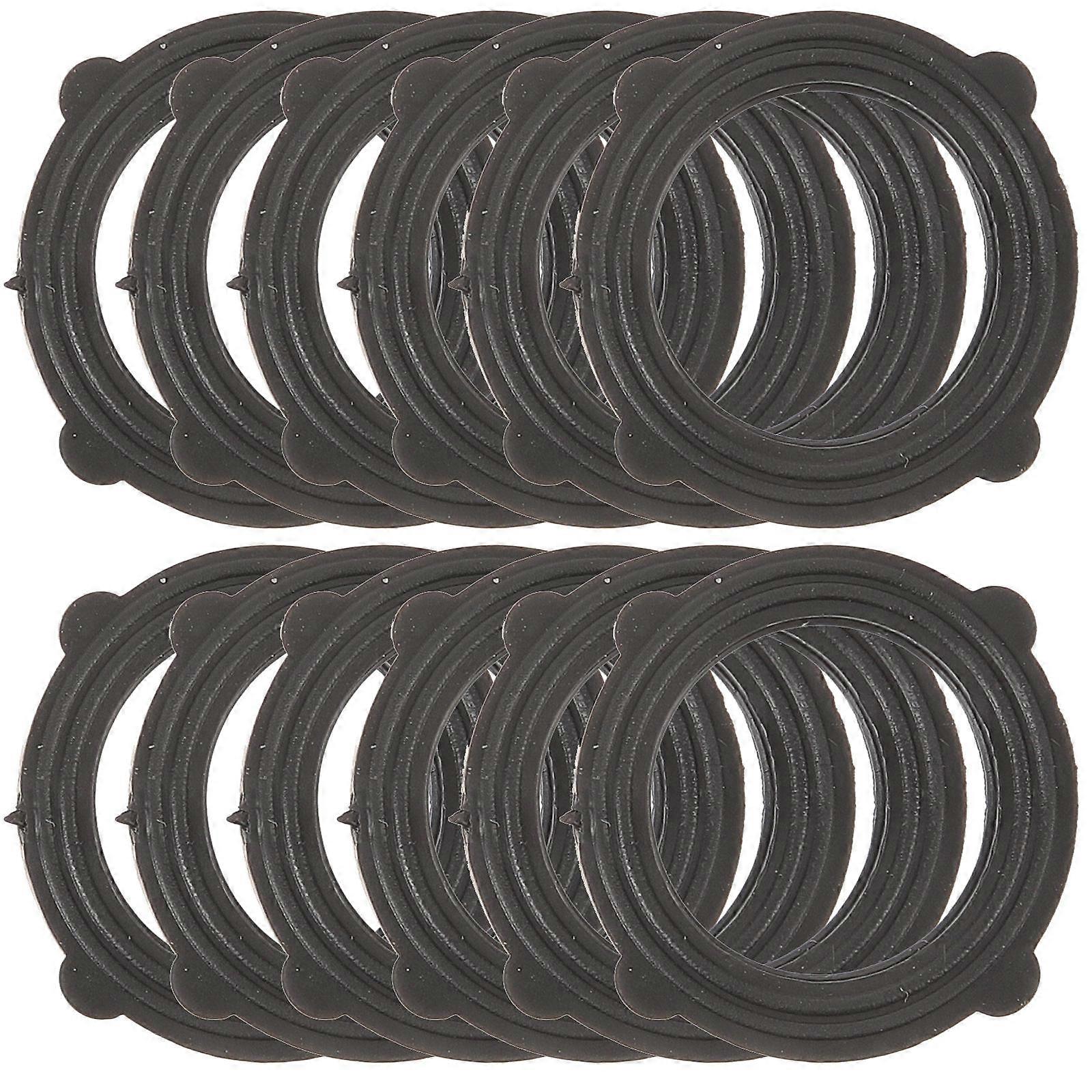 Rubber Hose Seals Garden Hose Fittings Outdoor Watering Simple Design Round 30Pcs