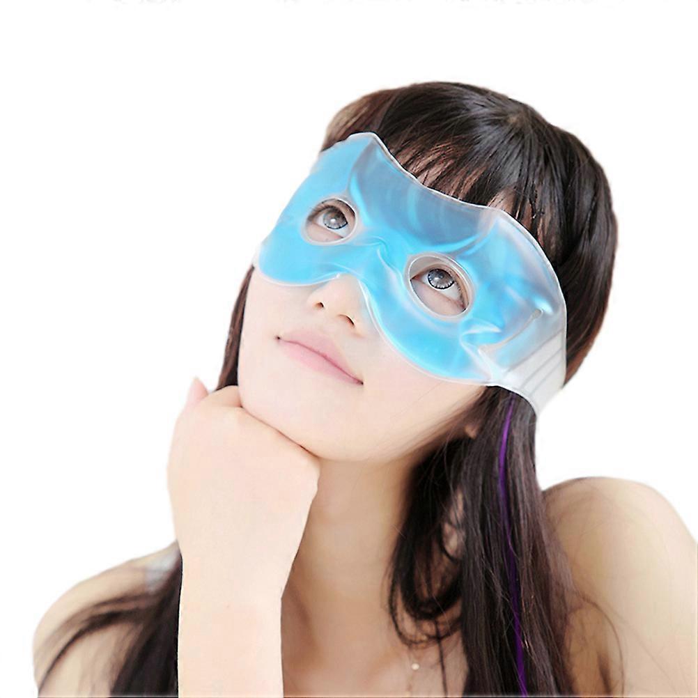 Ice Eye Mask Cooling Relaxing Blinder for Daily Use Blue