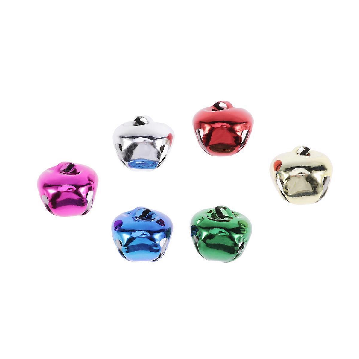 Holiday Home Bells Decoration Jingle Bells Diy Craft Items For Christmas Tree Festival Party Mixed Color Dog Training 50Pcs