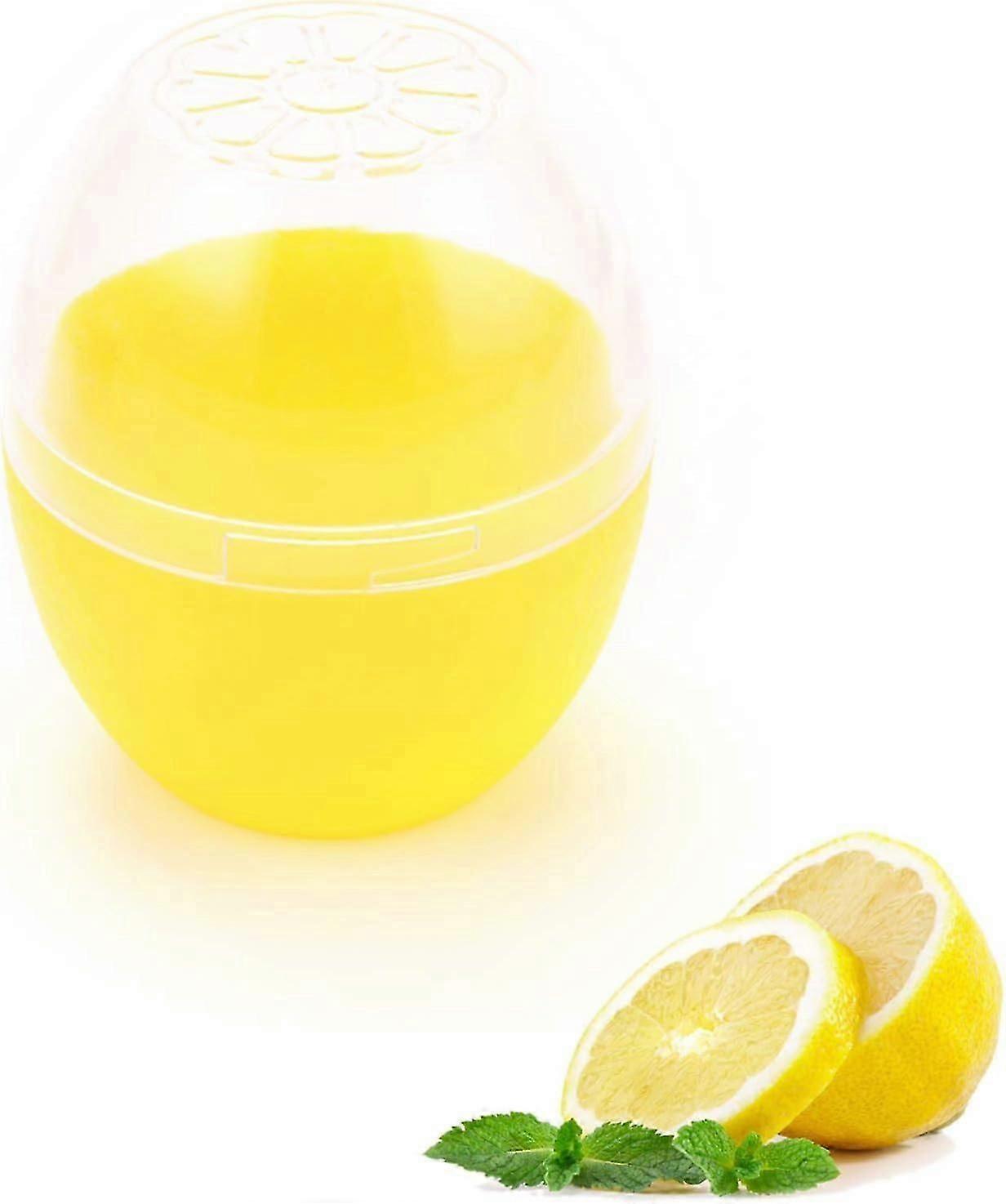 Lemon Lemon Storage Containers Lime Saver Fresh Keeper Fruit Storage Holder for Fridge