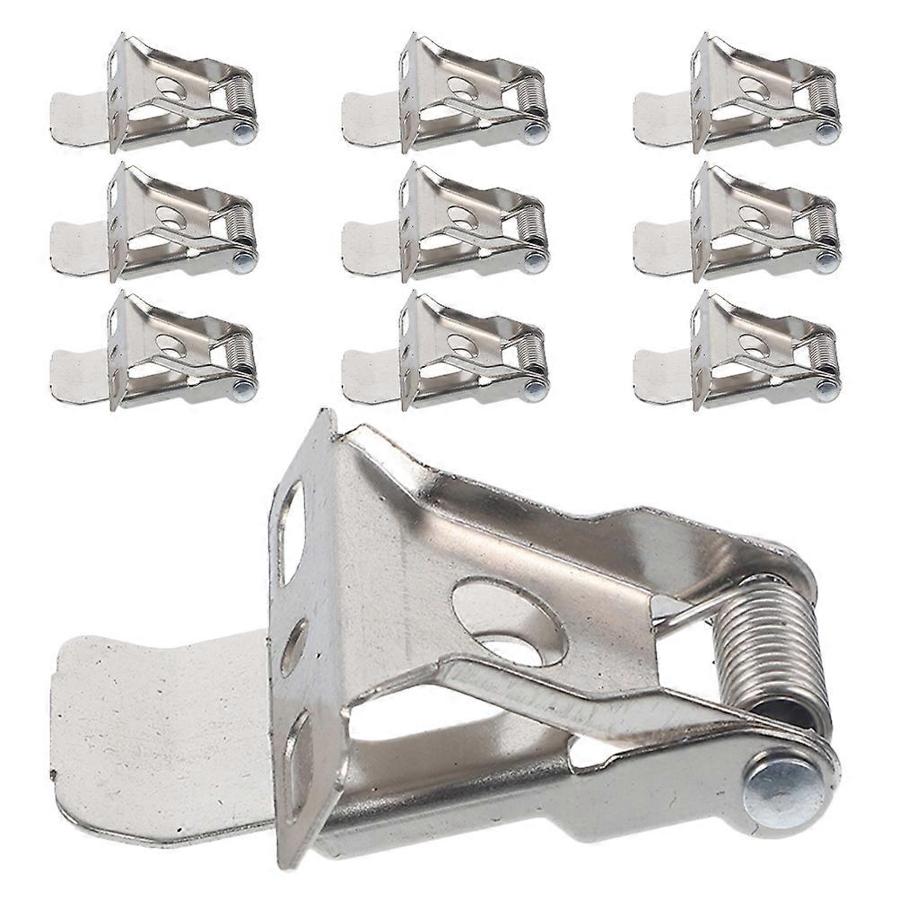 10pcs Recessed Lighting Spring Clips for LED Downlights – Durable Latch Clasps for Easy Installation and Reliable Ceiling Fixture Support