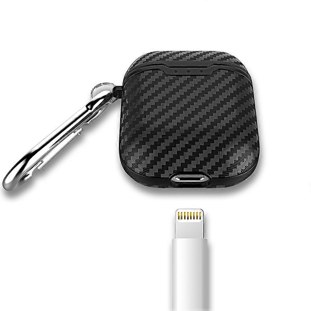 Carbon Fiber Earphone Protective Case for Simple Wireless Earphone Box