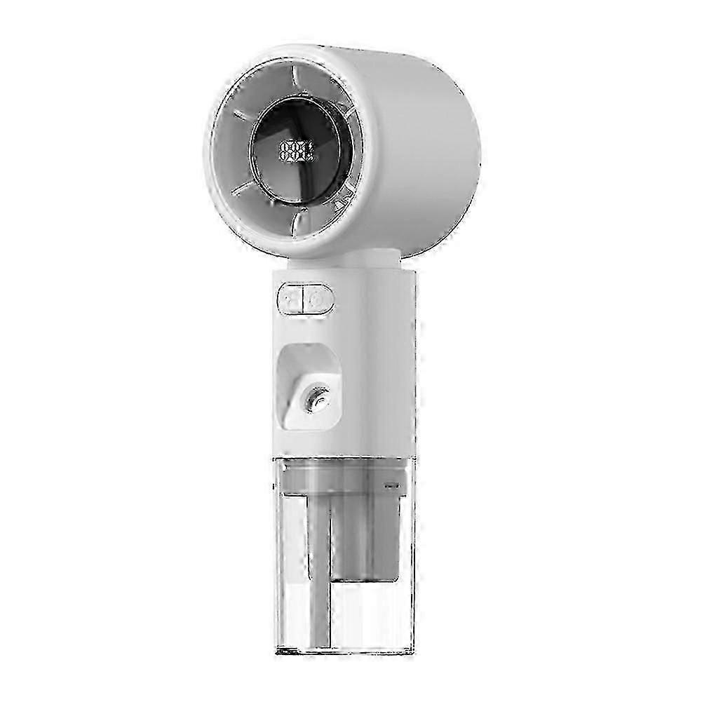 New high-speed spray fan turbine usb portable humidification 2025