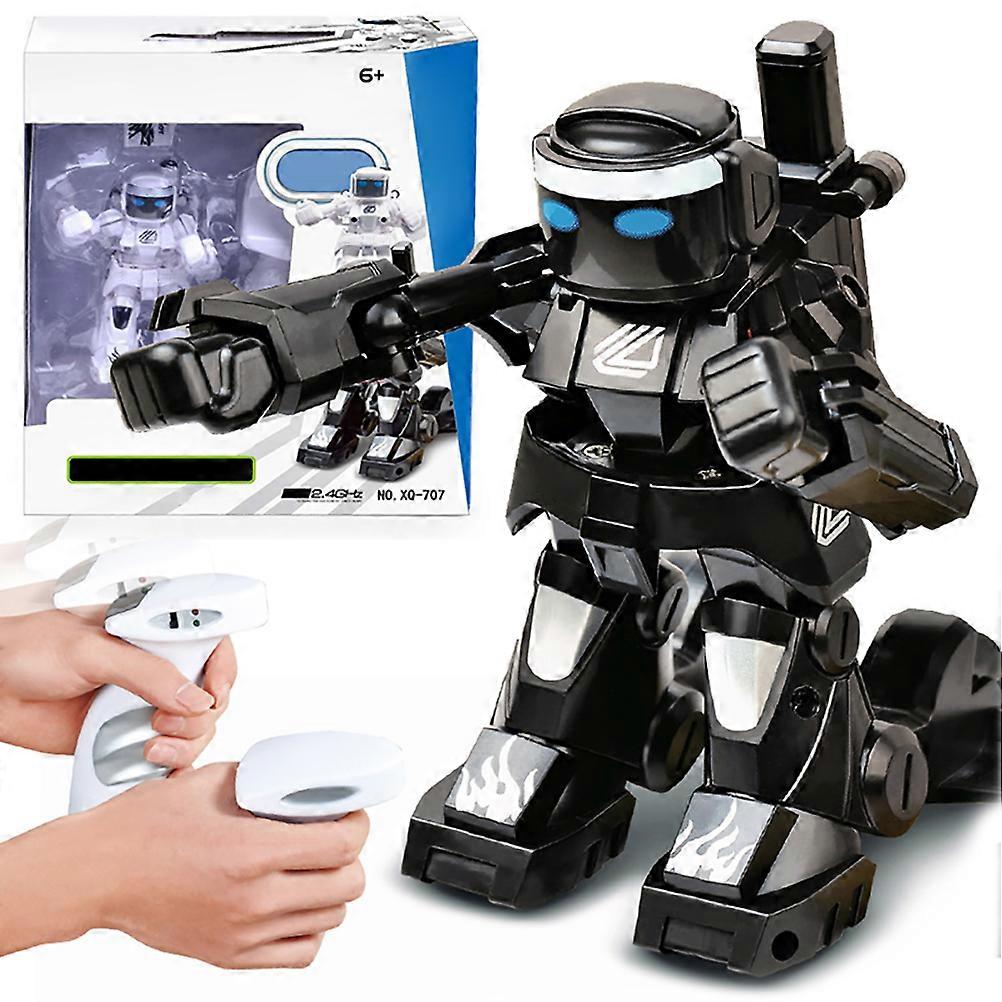 Battle RC Robot 2.4G Remote Control Interactive Boxing Robot Toy with Body Sense for Kids Gift Durable Play Fun