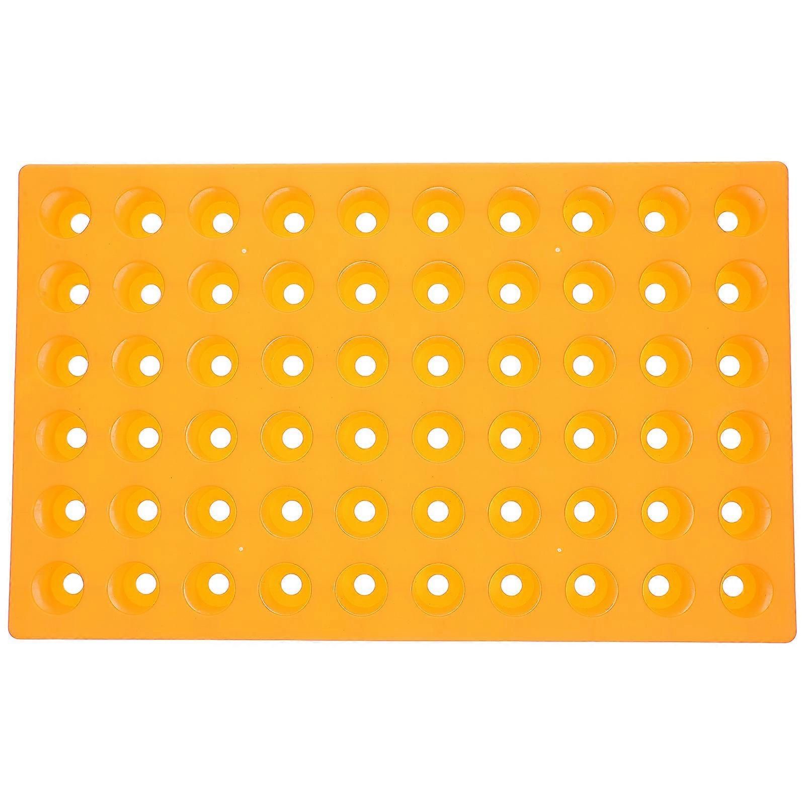 Rotary Tool Holder Drill Bit Organizer Portable Tool Accessories Organizer Milling Storage Box Workbench Use Orange 1Set