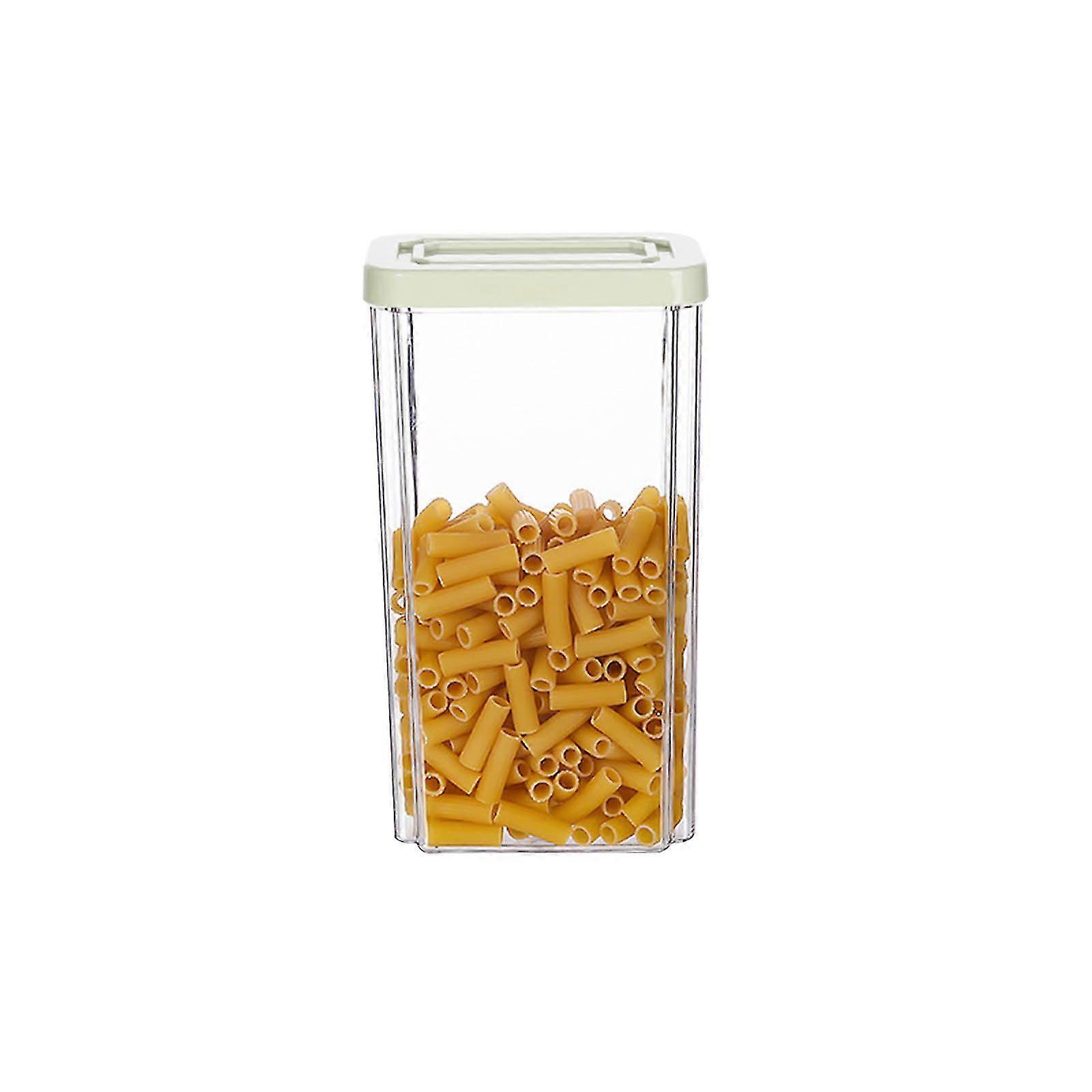 Food Storage Container With Lids Tall Airtight Food Storage Jar Plastic Food Storage Container Kitchen Pantry Containers For Cereal Flour And Durable