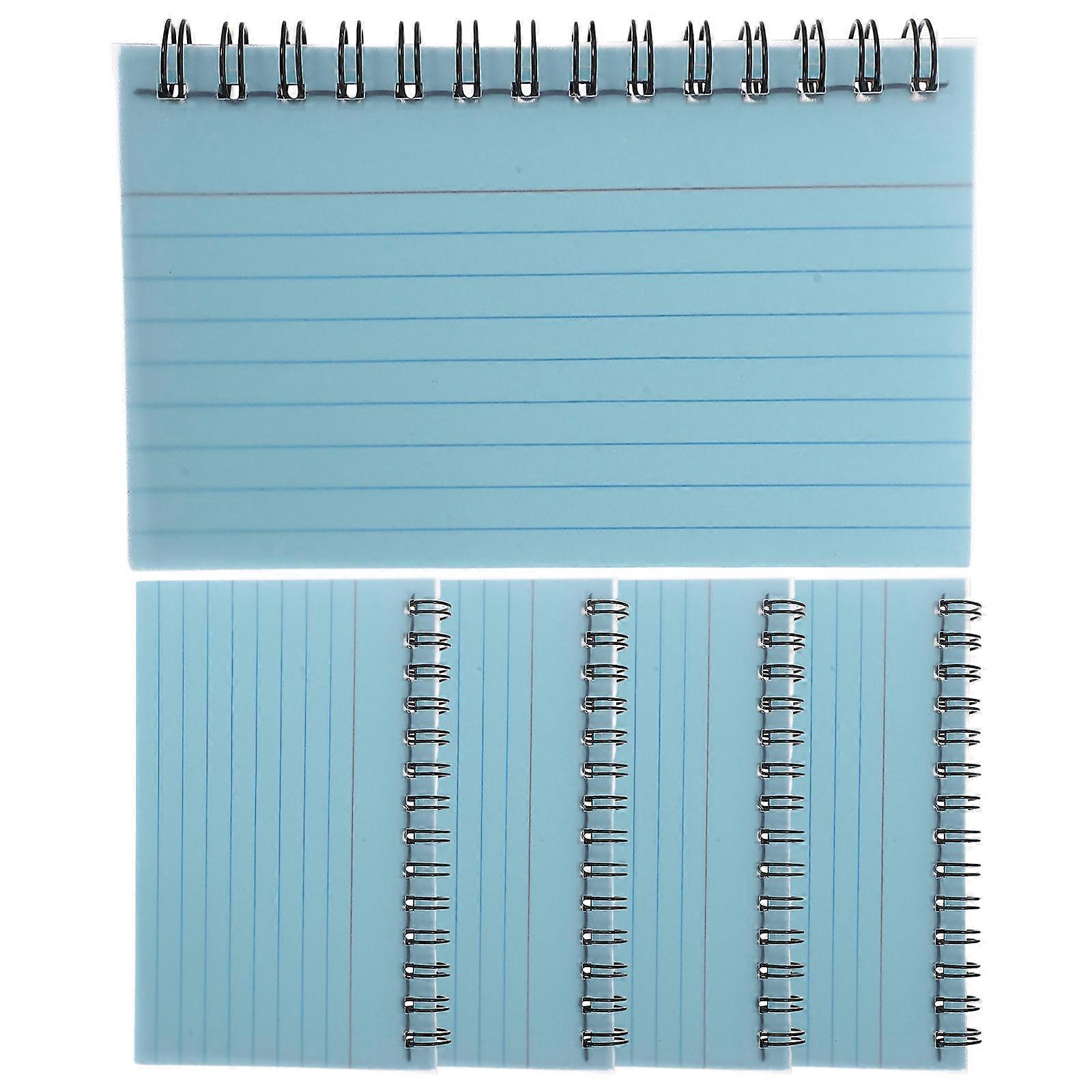 6pcs Mini Colorful Pocket Notebooks – Compact Spiral Notepads for Study, Creative Writing & Daily Notes – Ideal for Students & Professionals