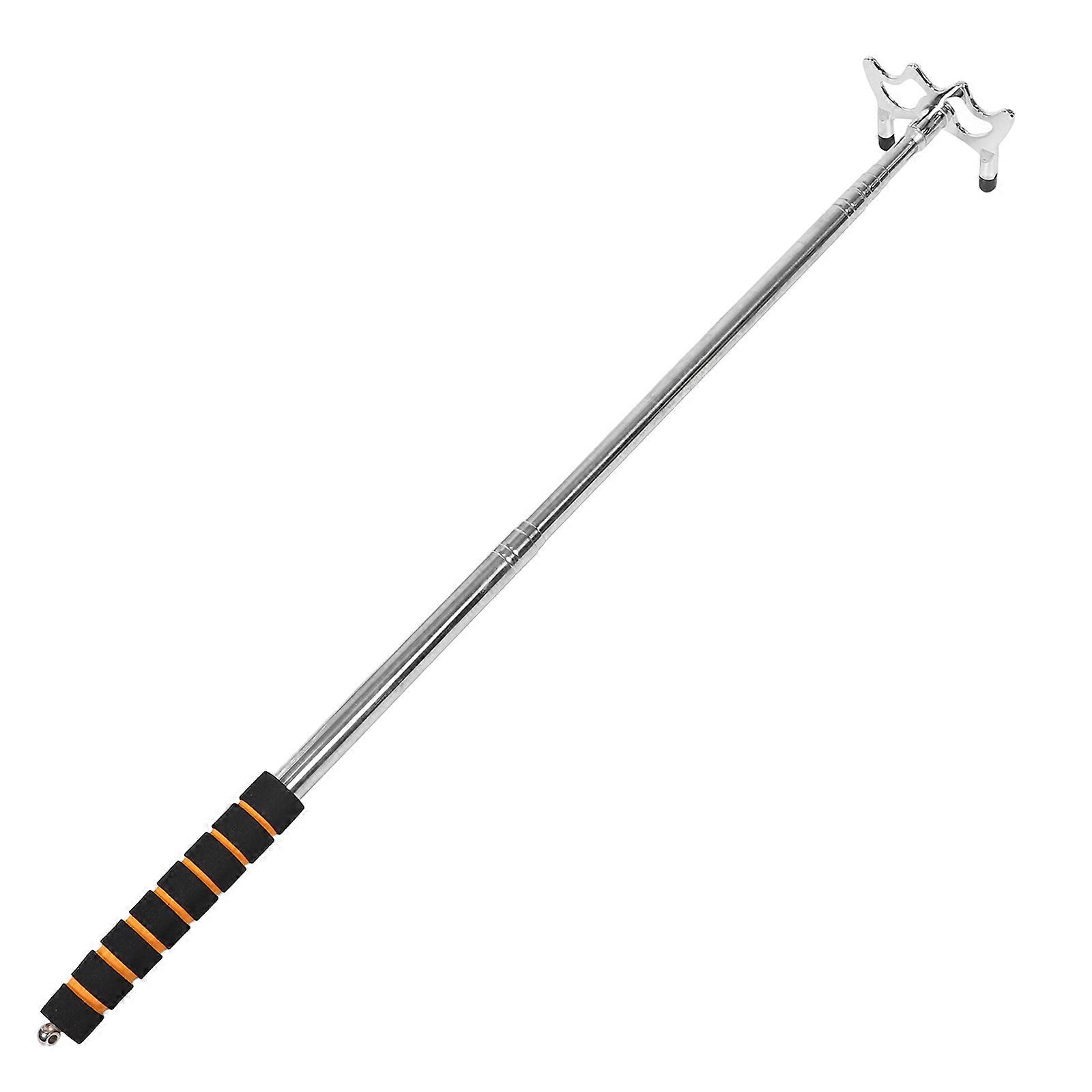 Retractable Billiards Cue Bridge Snooker Pool Cue Stick With Removable Bridge Head For Pool Table Game