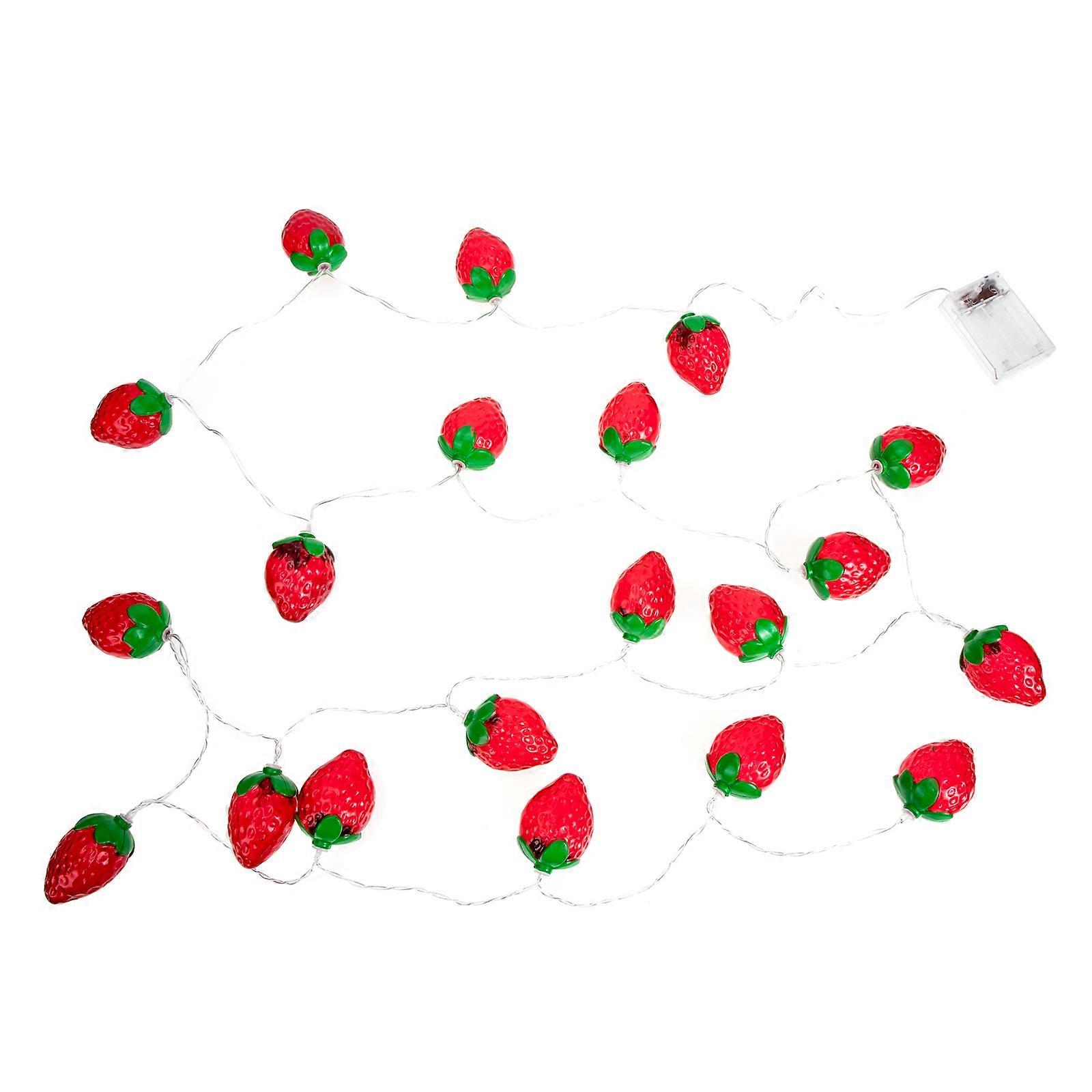 Khaki LED Fairy Lights for Decor Plastic String Lamp with Gentle Warm Lights 70 Characters