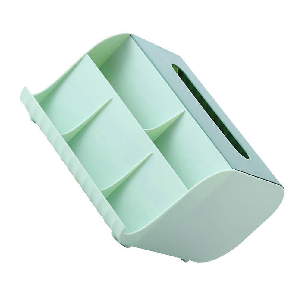 Multi Functional 2pcs Tissue Box Holder Storage Organizer for Car Table