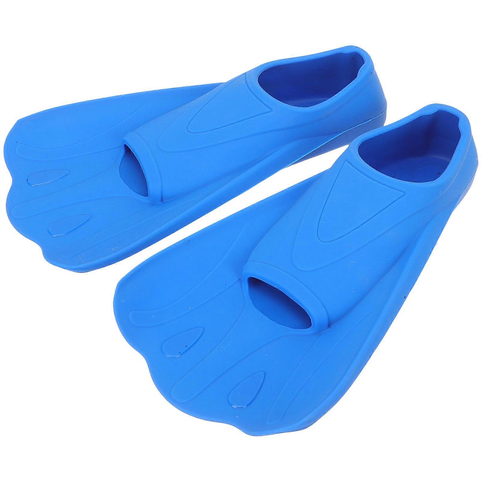 Lightweight Snorkeling Flippers Pair Premium Silicone for Swimming, Training & Diving Adventures