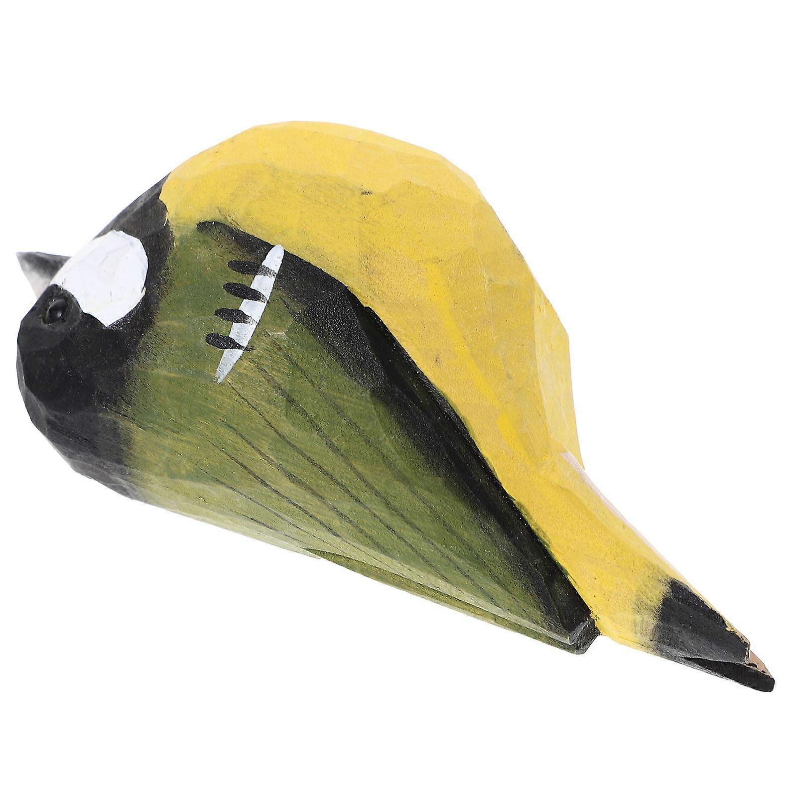 Artificial Realistic Birds Lifelike Bird Model Indoor Decoration .9×1.8×1.6in Educational Tool 1Pack