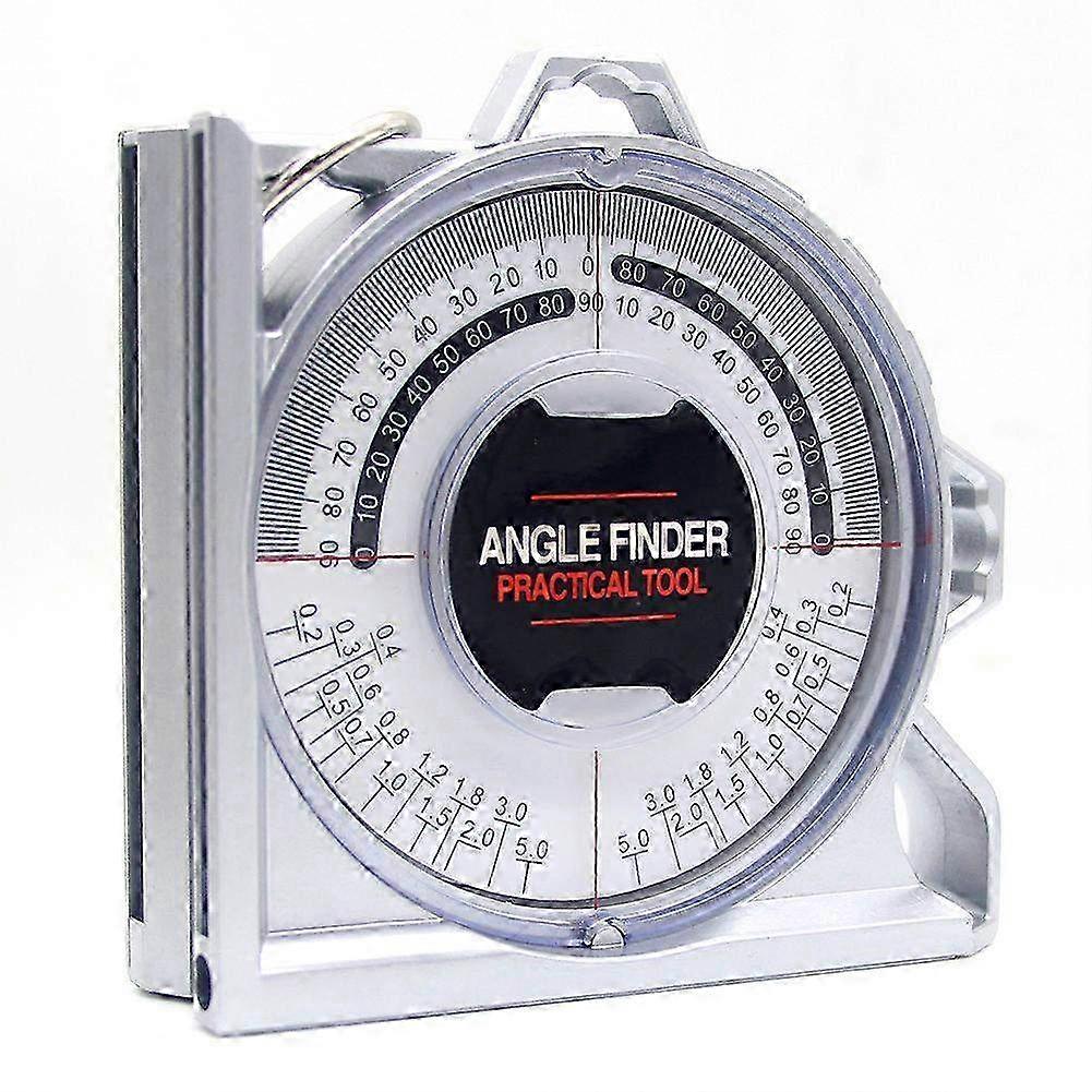 High Precision Multifunction Inclinometer & Magnetic Angle Finder Protractor - Accurate Measurement Tool for DIY & Professional Use