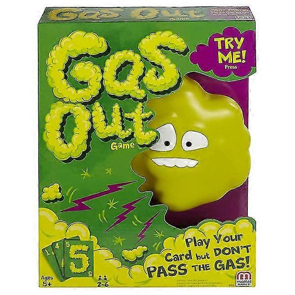 Gas Out Card Game - Action, Reflex, Family Party, Interactive, Fun Toy Game