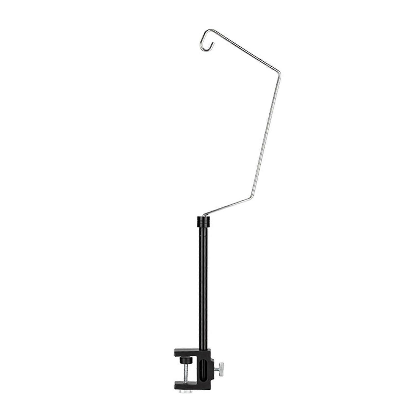 Table Lamp Stand - Outdoor C-Shaped Desk Stand For Pendant Lights, Mounting Bracket Holder