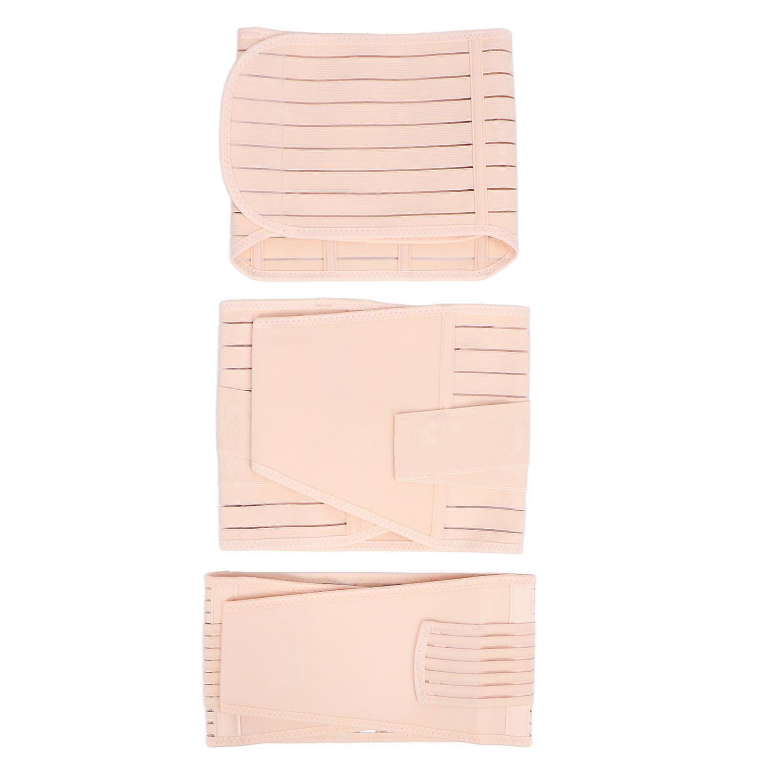 Postpartum Girdle Post Surgery C Section Belly Support Recovery Belt Wrap Band for Postnatal Care Skin Color L