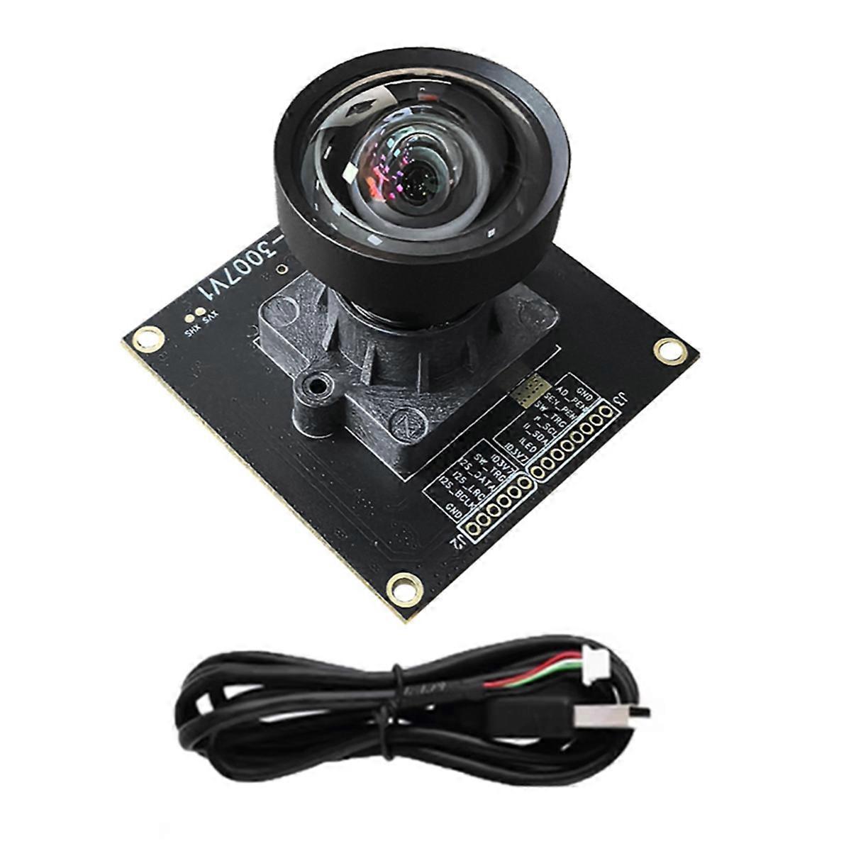 4K HD 8MP USB Camera Module 30-Frame IMX678 Camera Module for Industrial Computer Android Device Drive-Free 118 Degrees