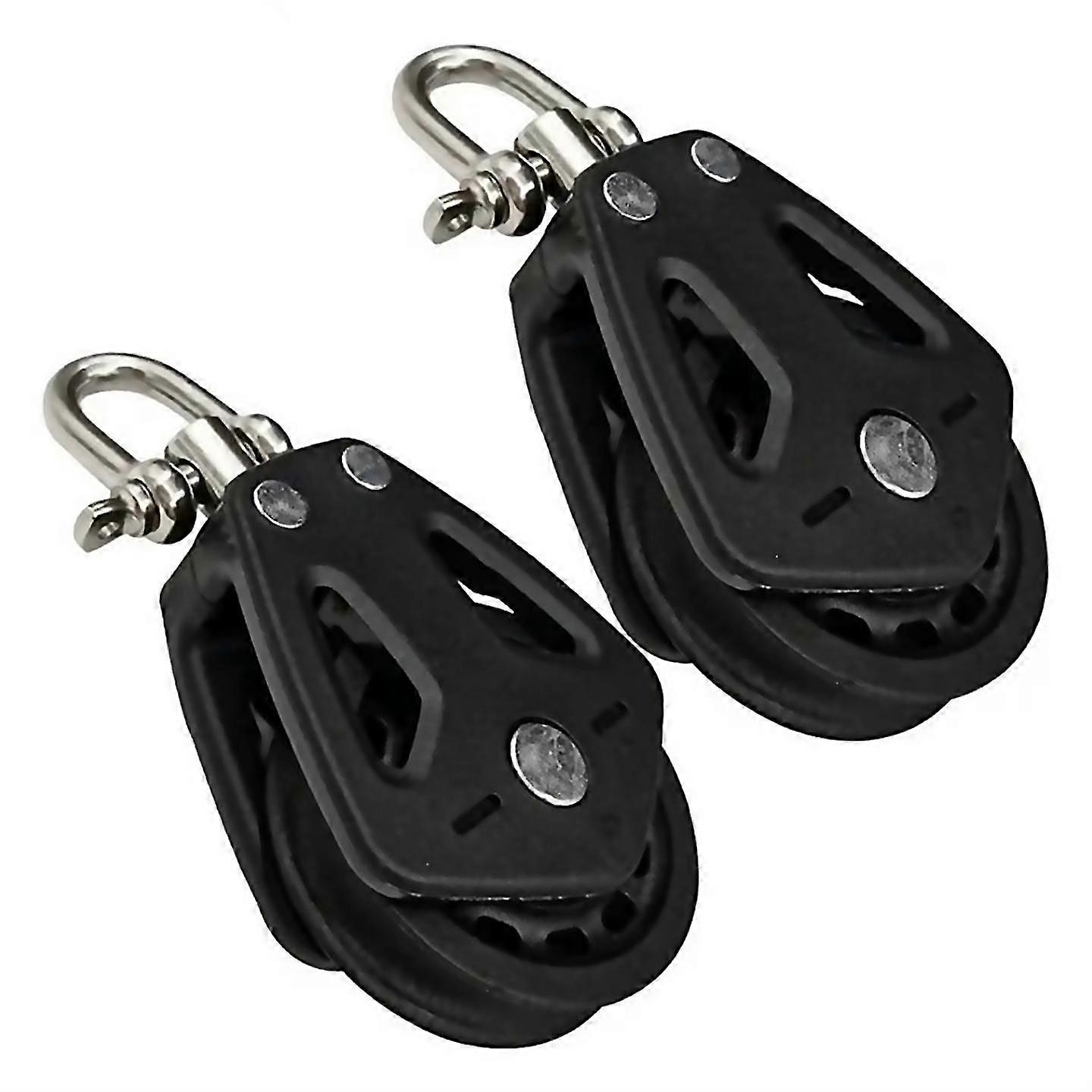 Marine Pulleys For Rope Pulley Block Rope Runner Silence Rotation Traction Wheel Pulley Block Rope R