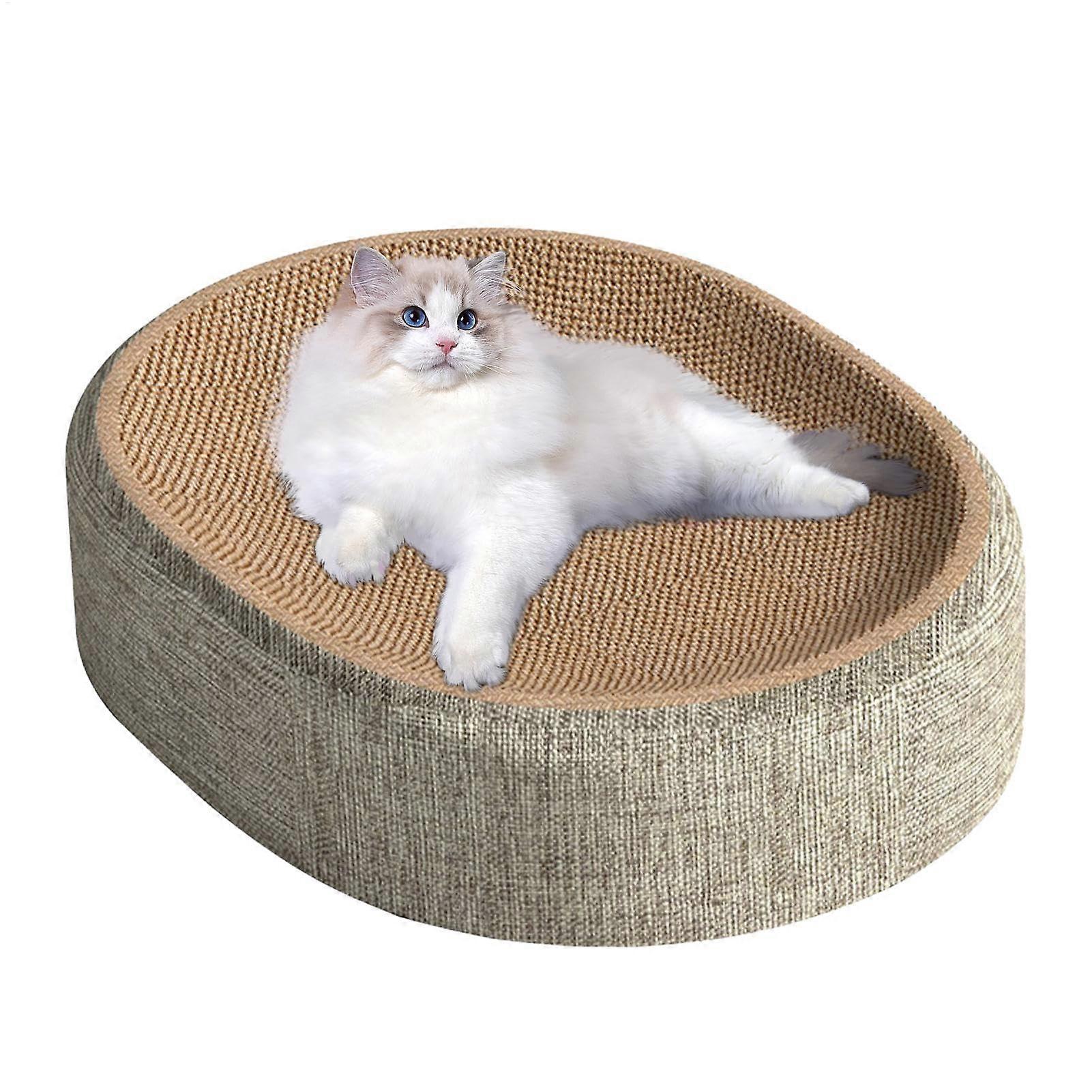 2in1 Cat Scratcher – 41x31x10cm, Scratching Mat, Pet Bed, Multifunctional