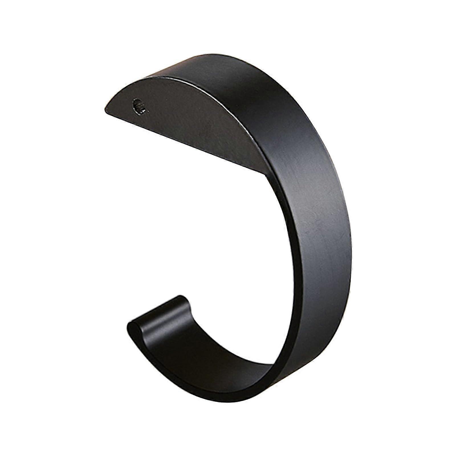 School Bag Hooks, Desk-Side Backpack Hooks For Students, Aluminum Clamp Hook C Under Desk, Bag Hanger For School, Black
