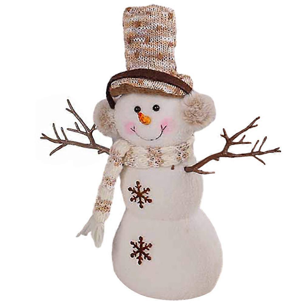 الإبداعية ثلج ديكور مدبب قبعة ثلج زخرفة سطح المكتب الديكور عطلة وقت الحفلة 1Pack