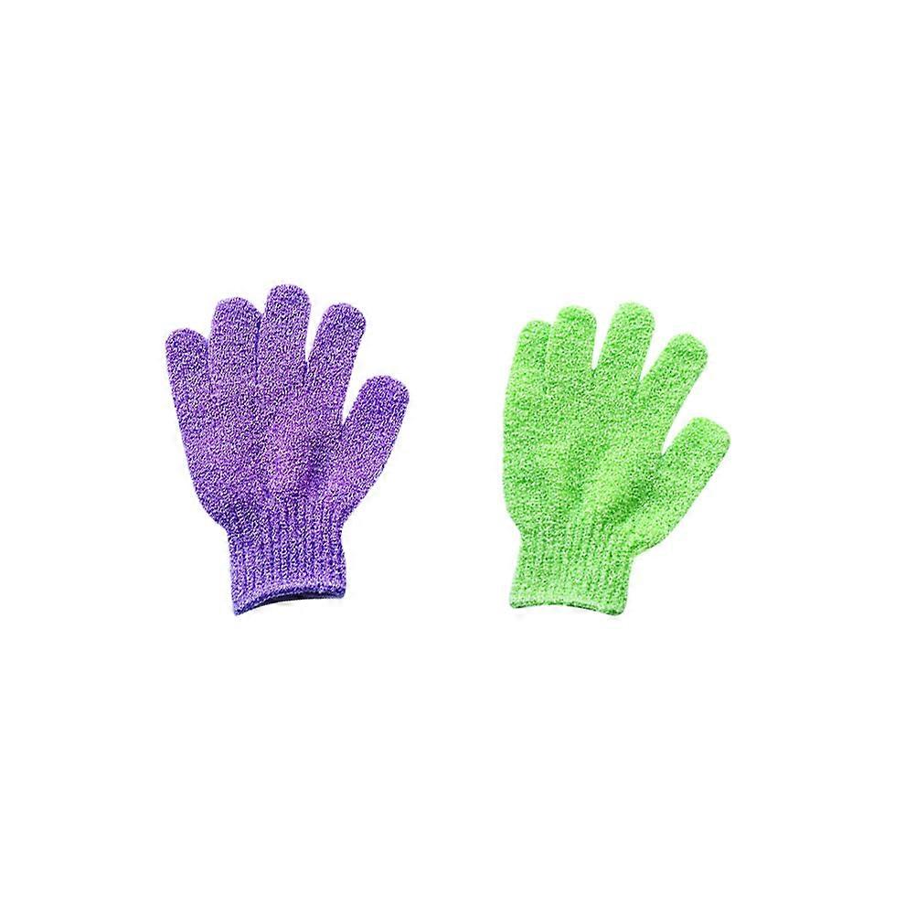 Exfoliating Wash Mitts For Adults Shower Use One Size Fits Most Assorted Pairs
