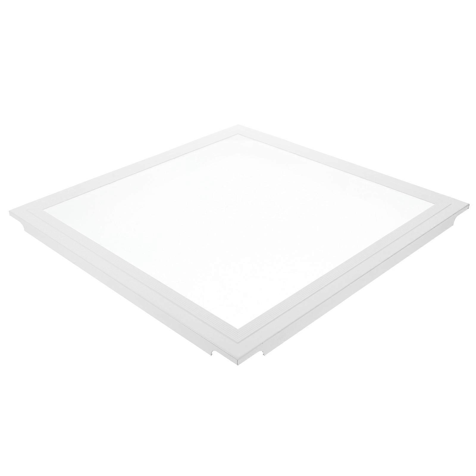 Aluminum Square Ceiling Light Shade Transparent Frame Lamp Cover for Bathroom Kitchen Softens Bright LED Light Easy Install Indoor Fixtures Accessory