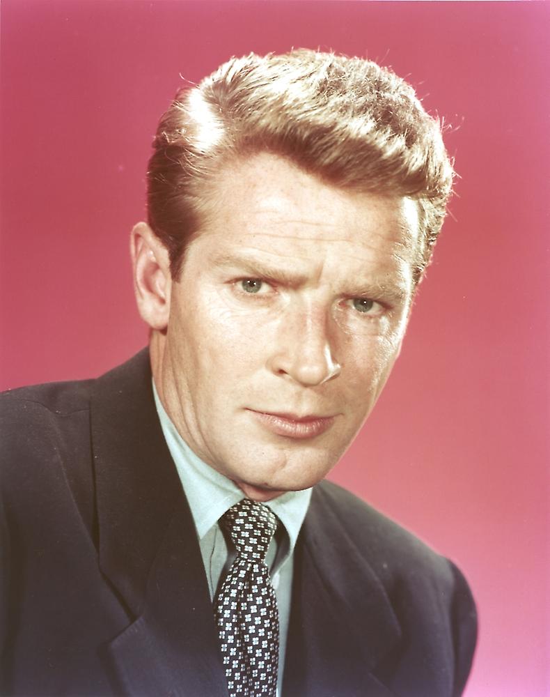 Richard Basehart Posed in Suit Poster