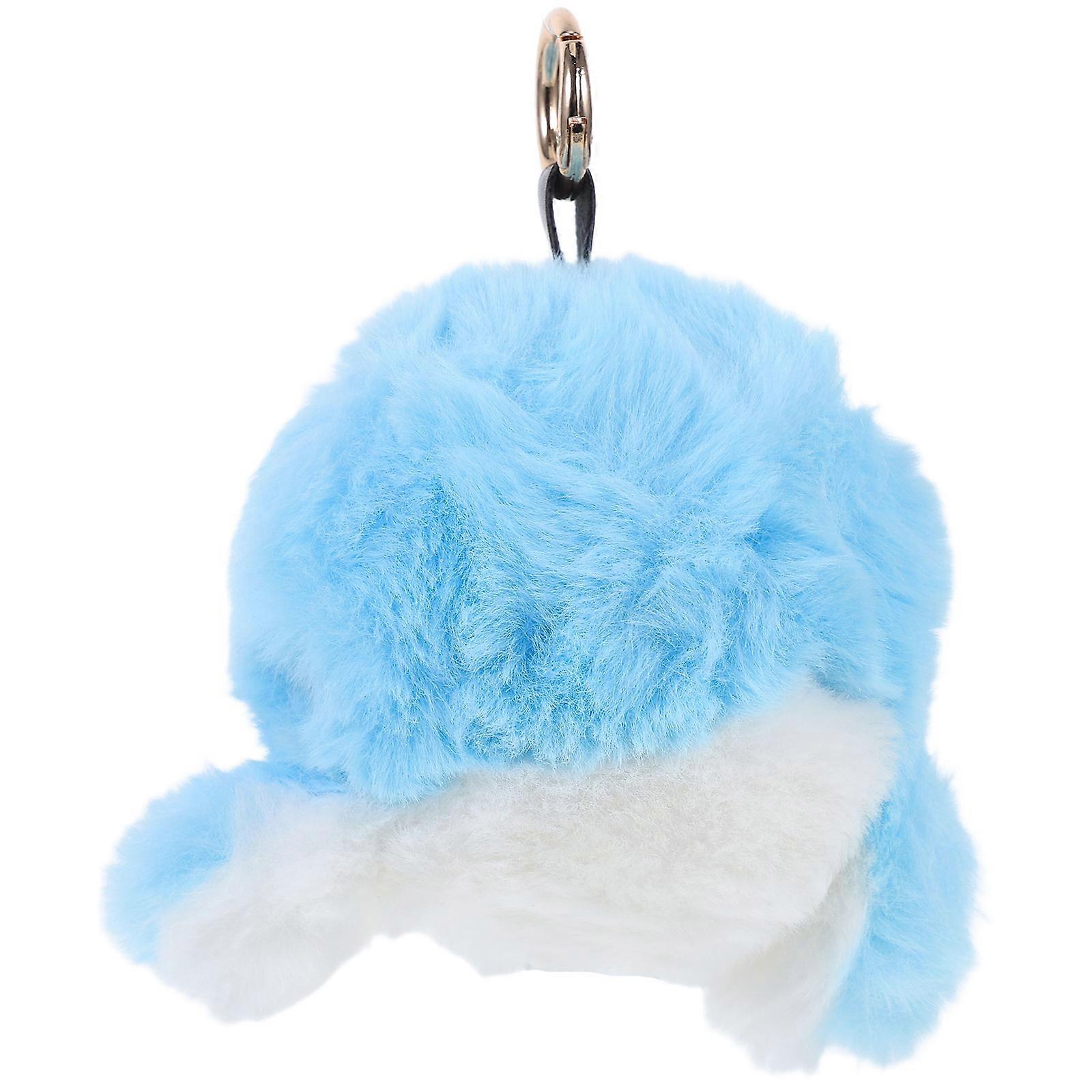 Whale Stuffed Animal Keychain for Decor Soft Plush Whale Charm