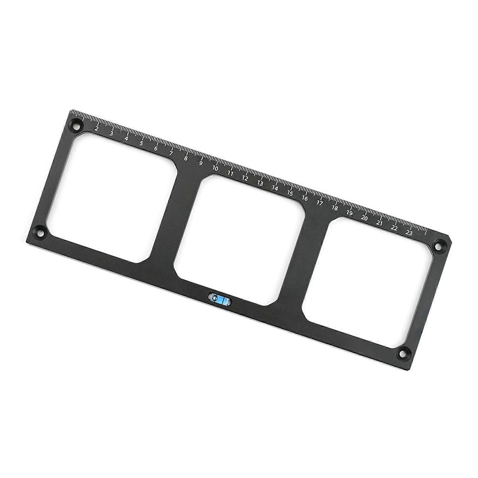 86Socket Floor Box Practical 86Type Wire Box Template Hole Opening For Nightstand Socket Floor Box Three Holes