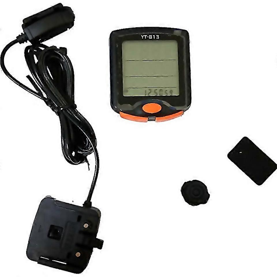 For bicycle wired code meter km meter odometer full screen waterproof