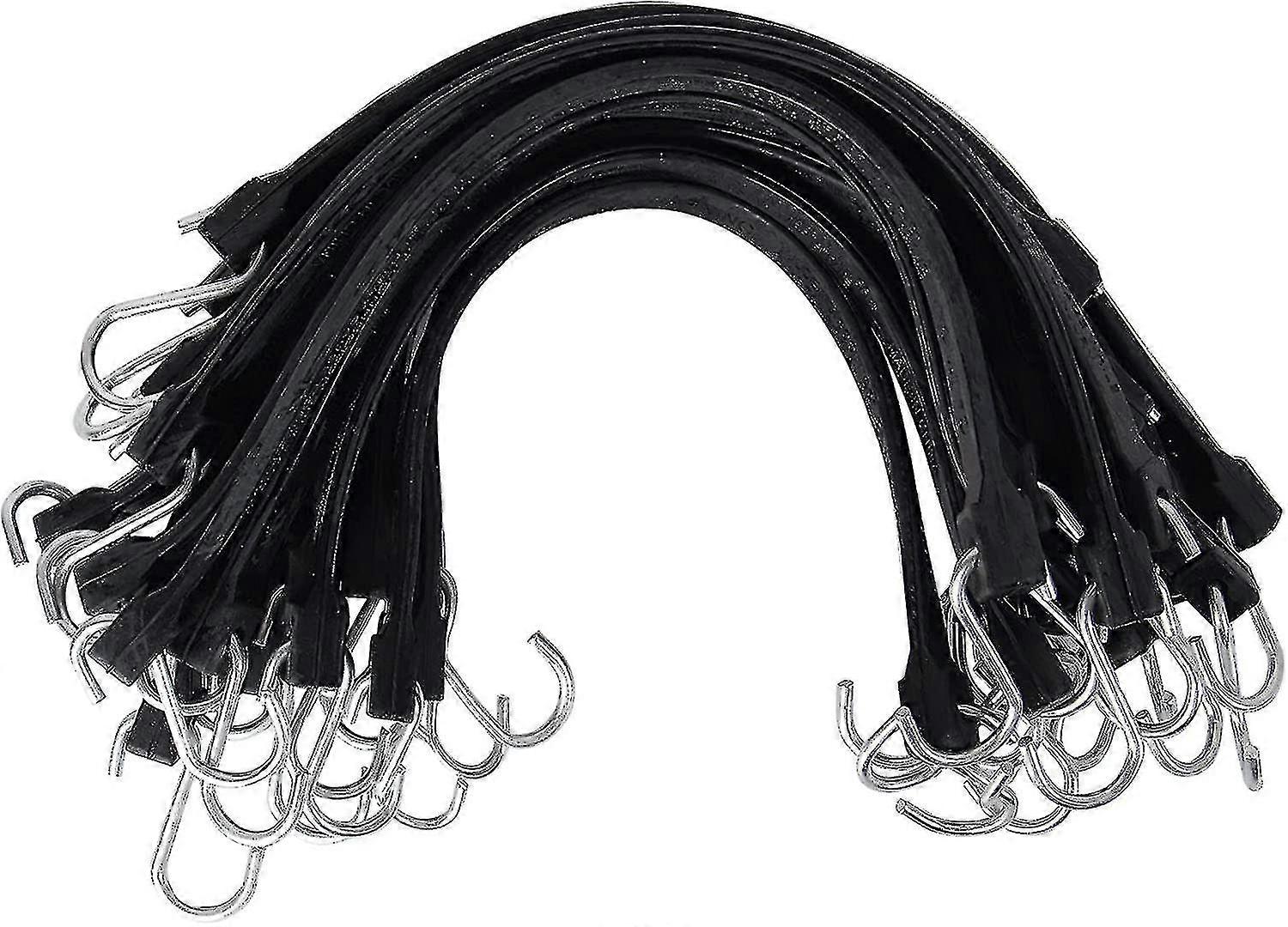 15' EPDM bungee zsinórok 20 db állítható ponyva hevederek kültéri használatra