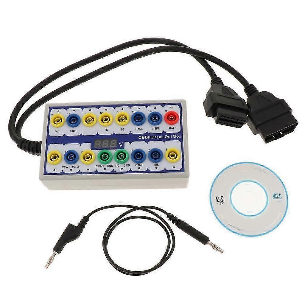 OBDII Box Break Out Box Car Detector Test Bo
