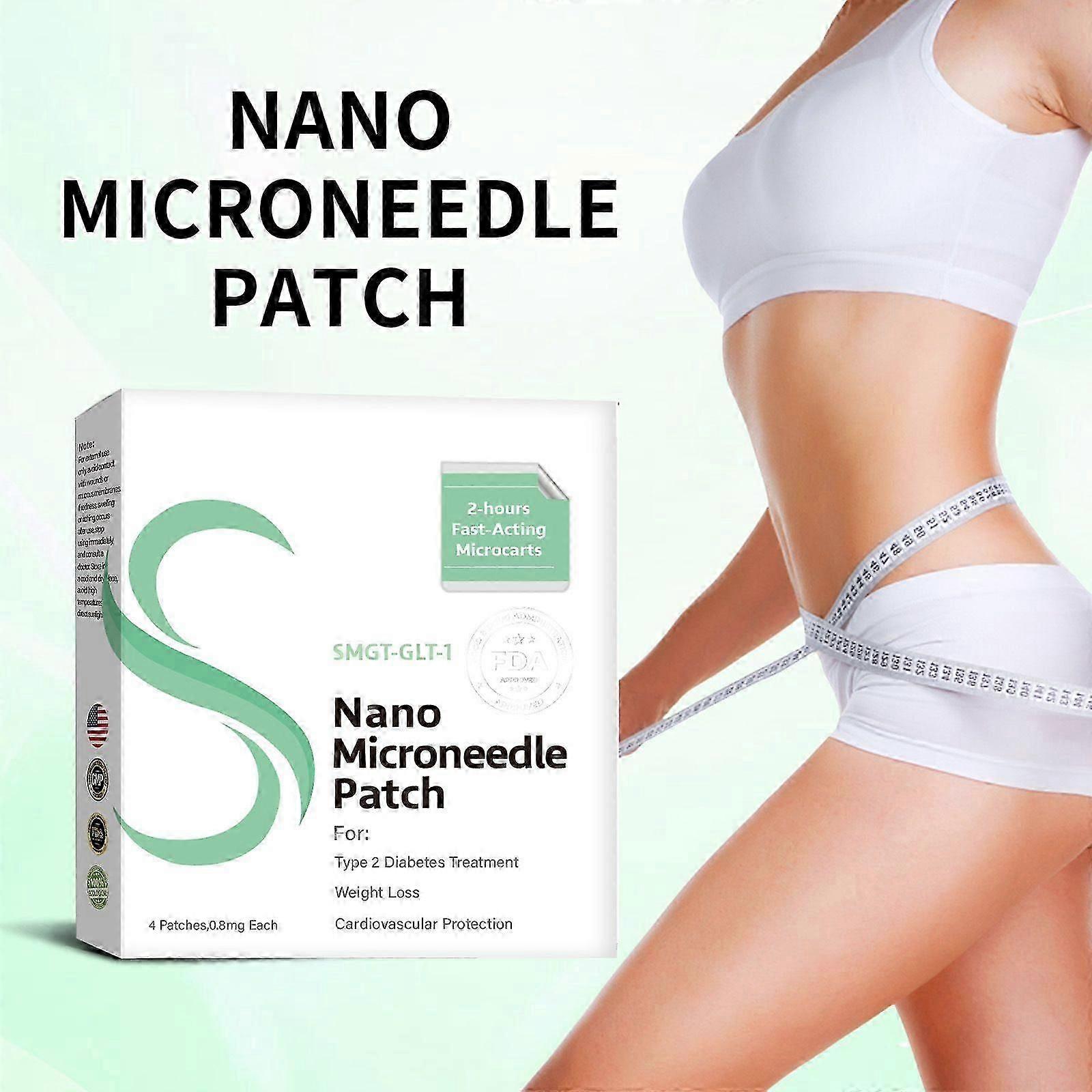 Nanos Microneedles Patch Microaghi ultrasottili (indolore per bruciare i grassi