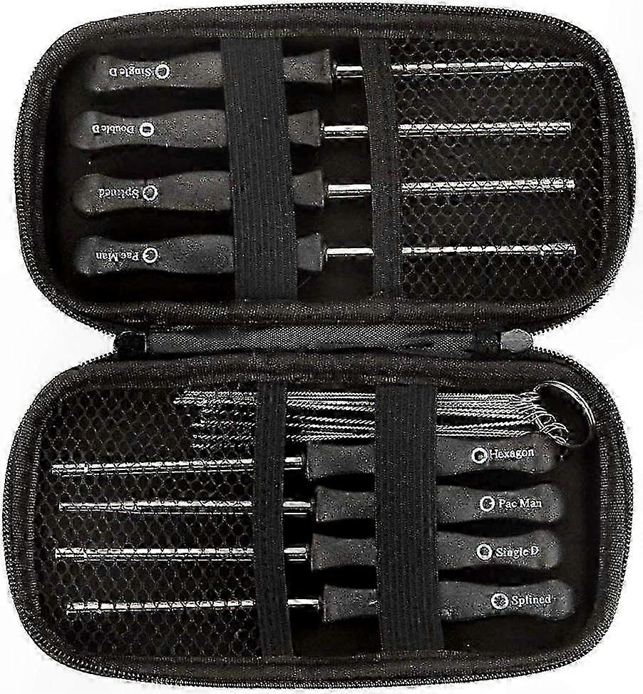 8-Piece Carburetor Maintenance Set with Adjustment Tool and Cleaning Kit