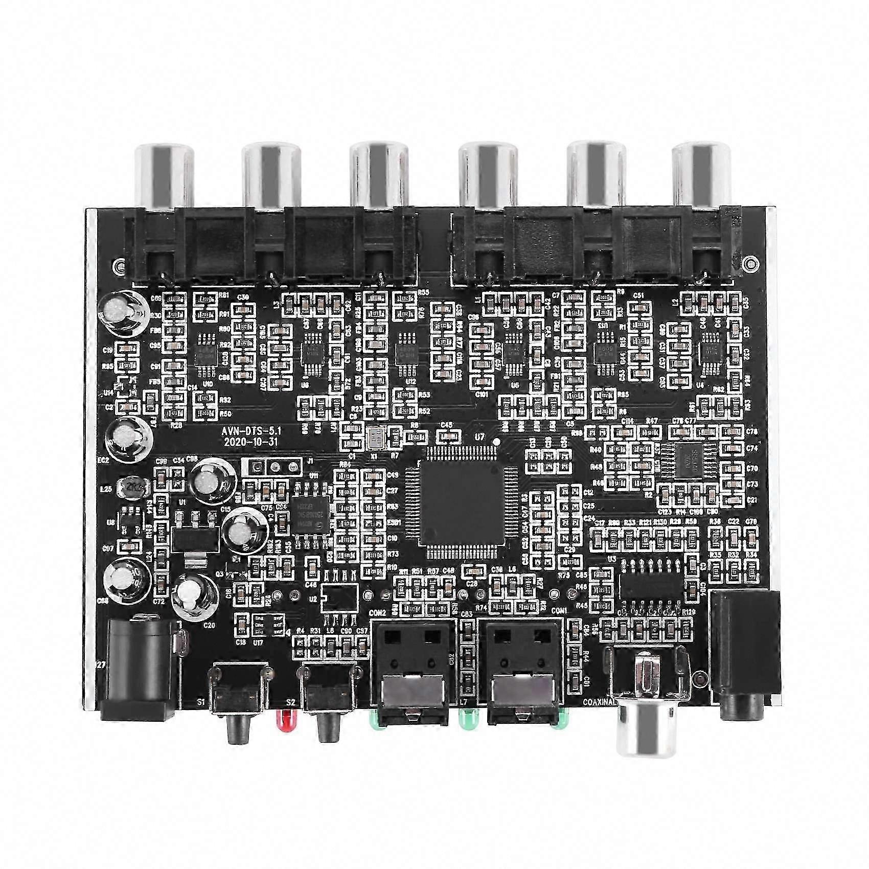 5.1 Channel DAC Module with Optical DTS RCA HiFi Stereo Audio Decoder for Home Theater