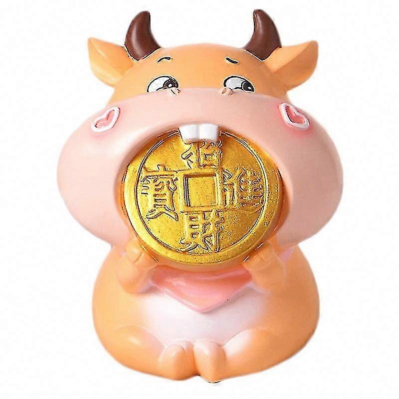1pcs Cattle Saving Pot for Money Box Piggy Bank